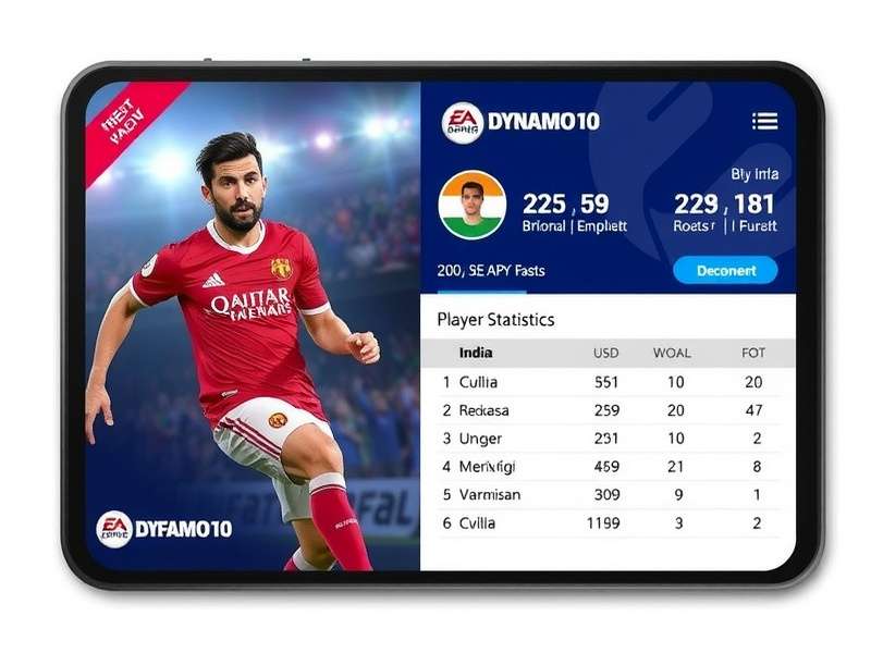 FIFA Mobile Dribble Dynamo India Player Statistics